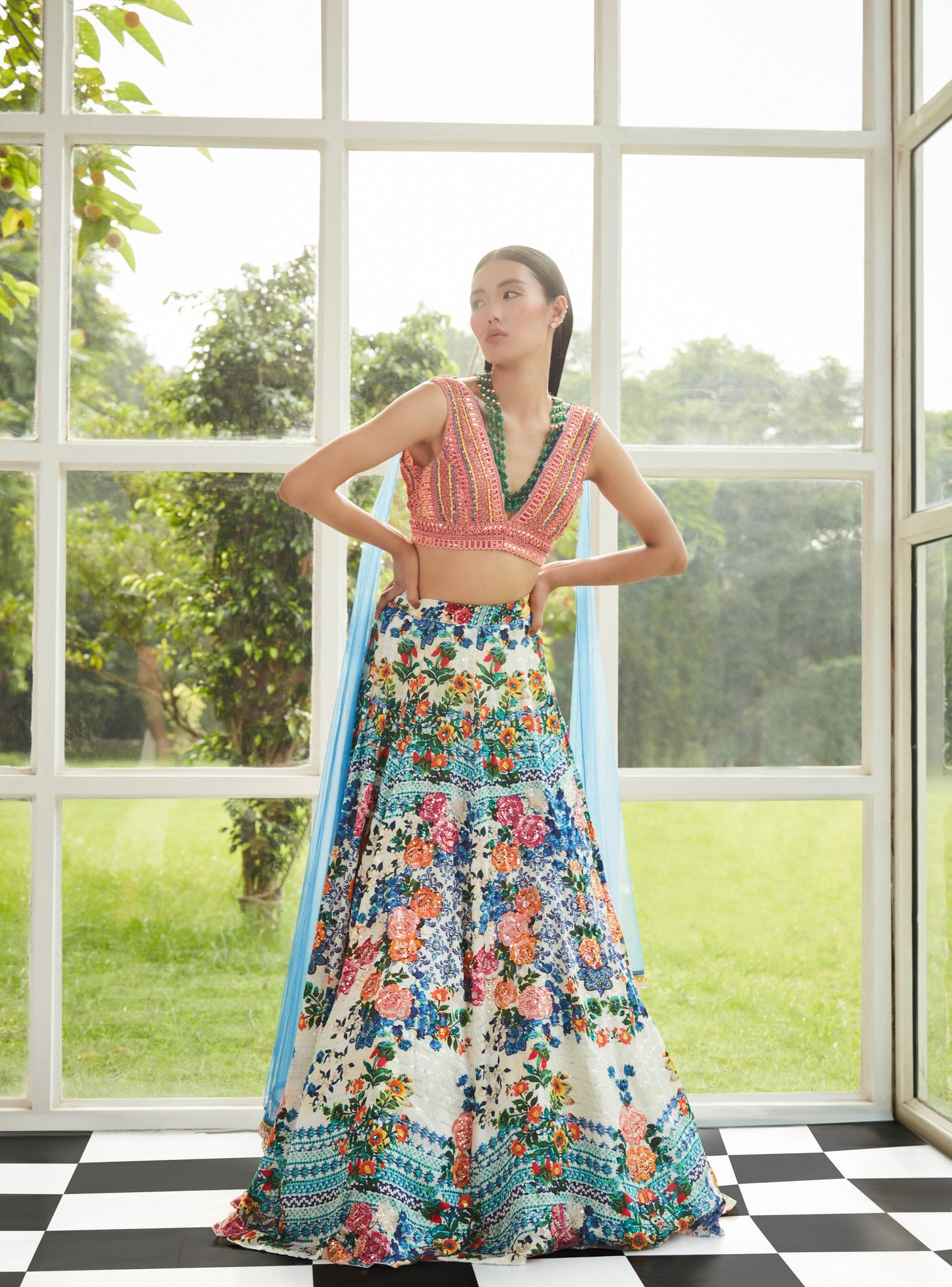 The Positano Lehenga