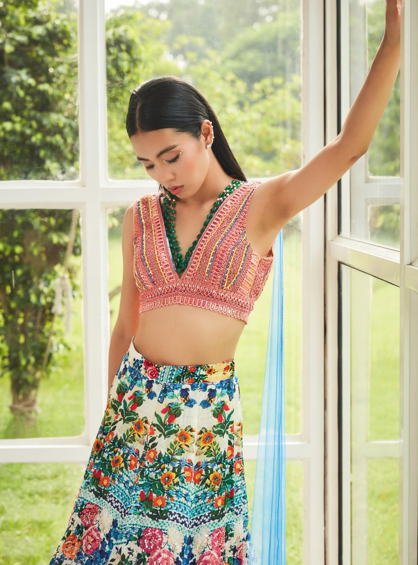The Positano Lehenga