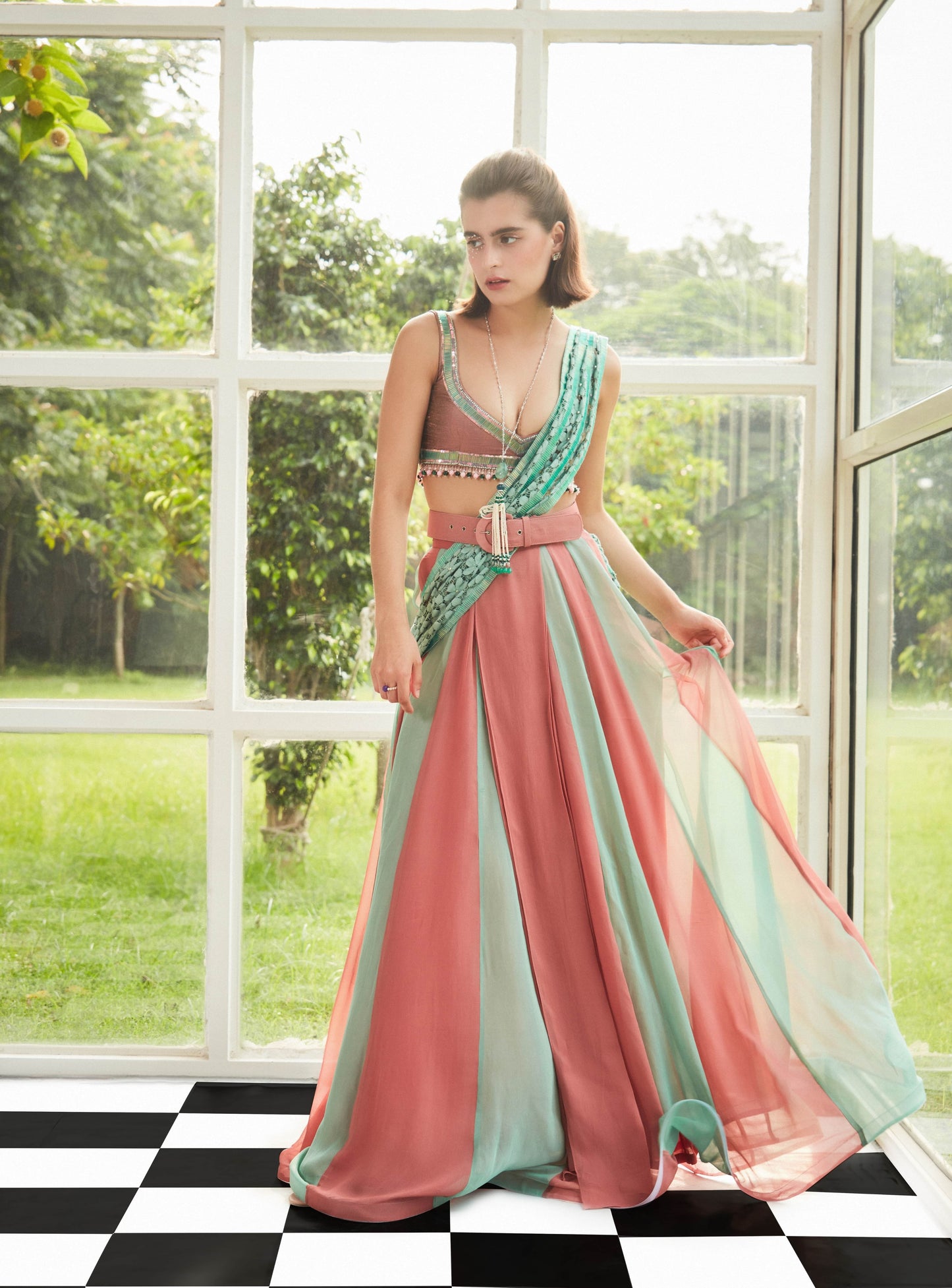 The Torino Draped Saree