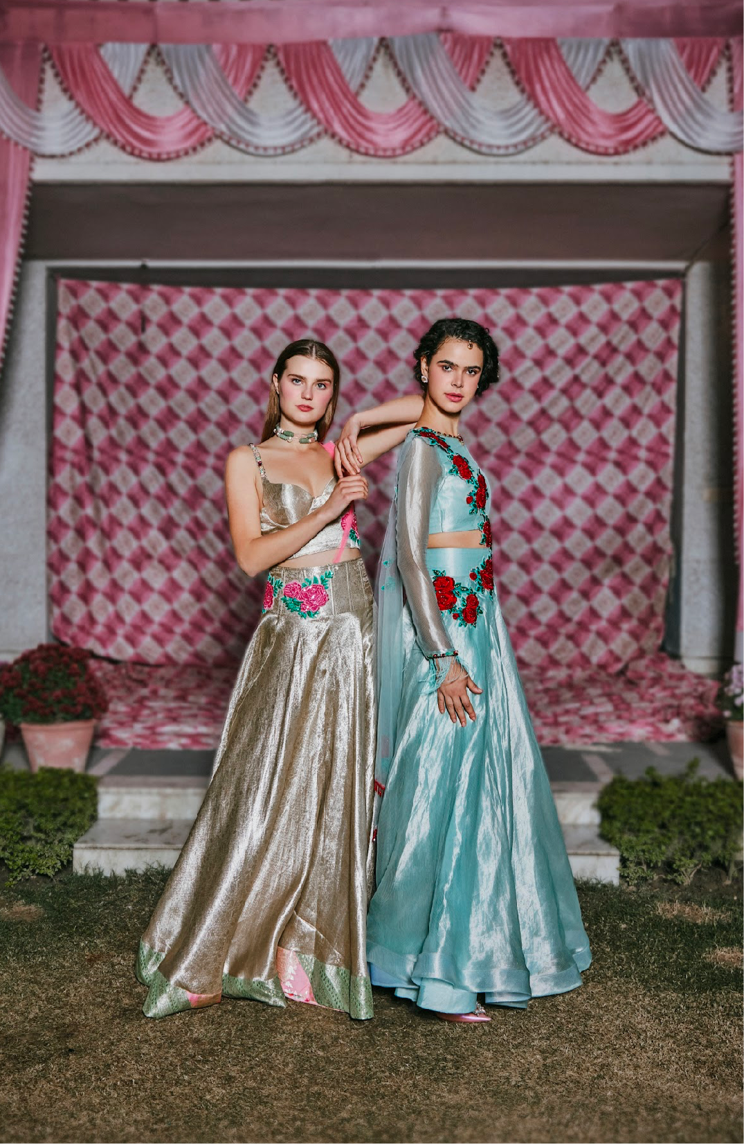 The Rosy Lehenga