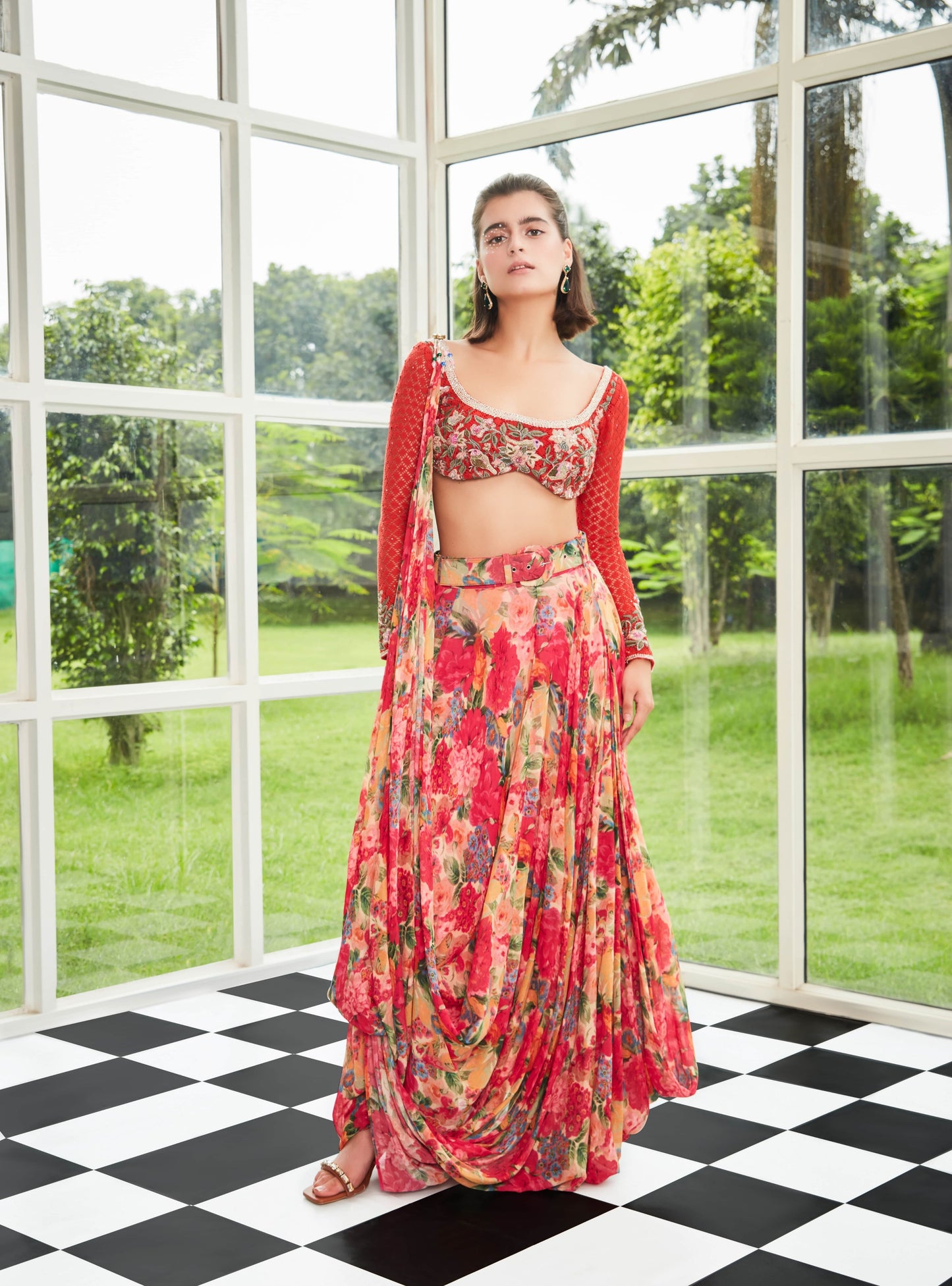 The Sorrento Lehenga