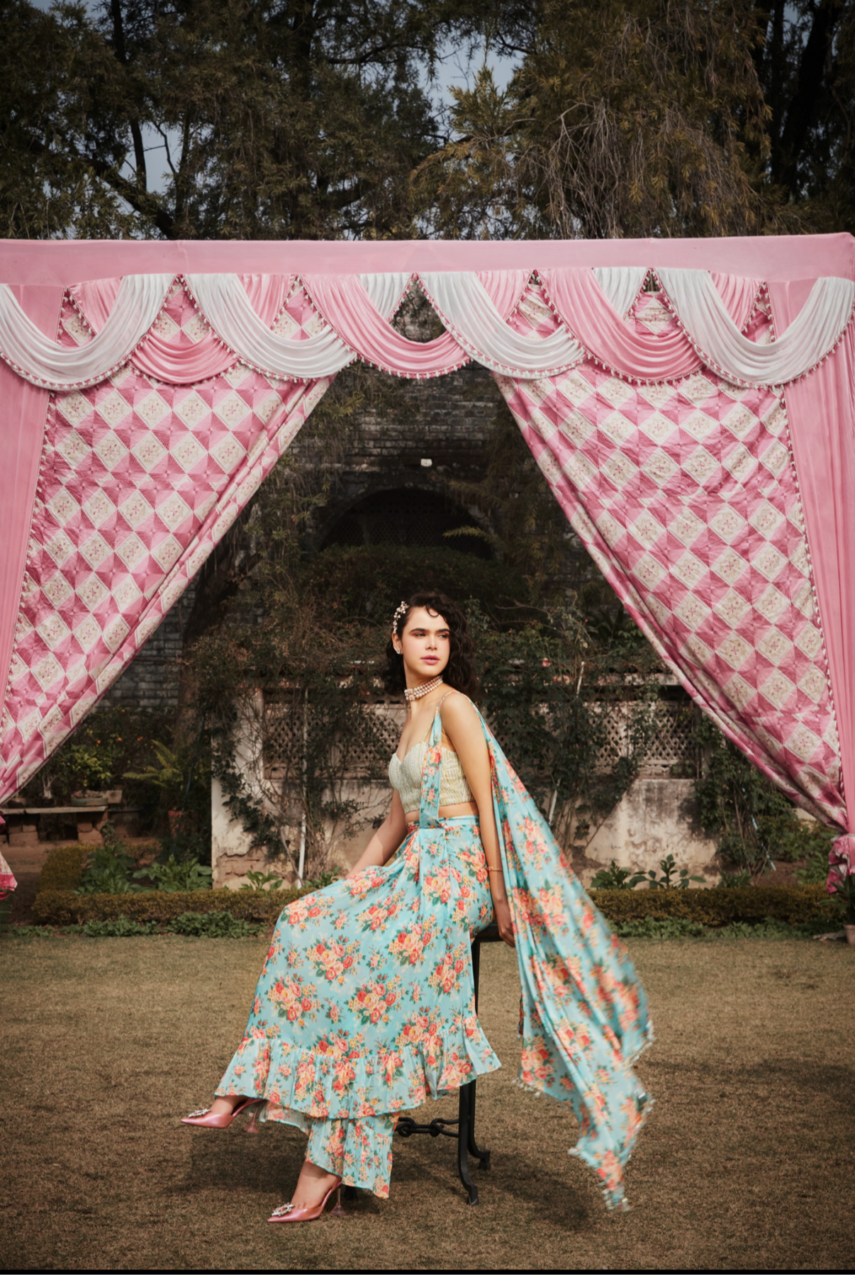 The Rosa Saree