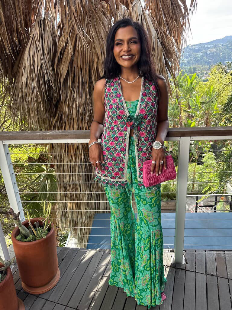 The Mindy Vest Sharara set
