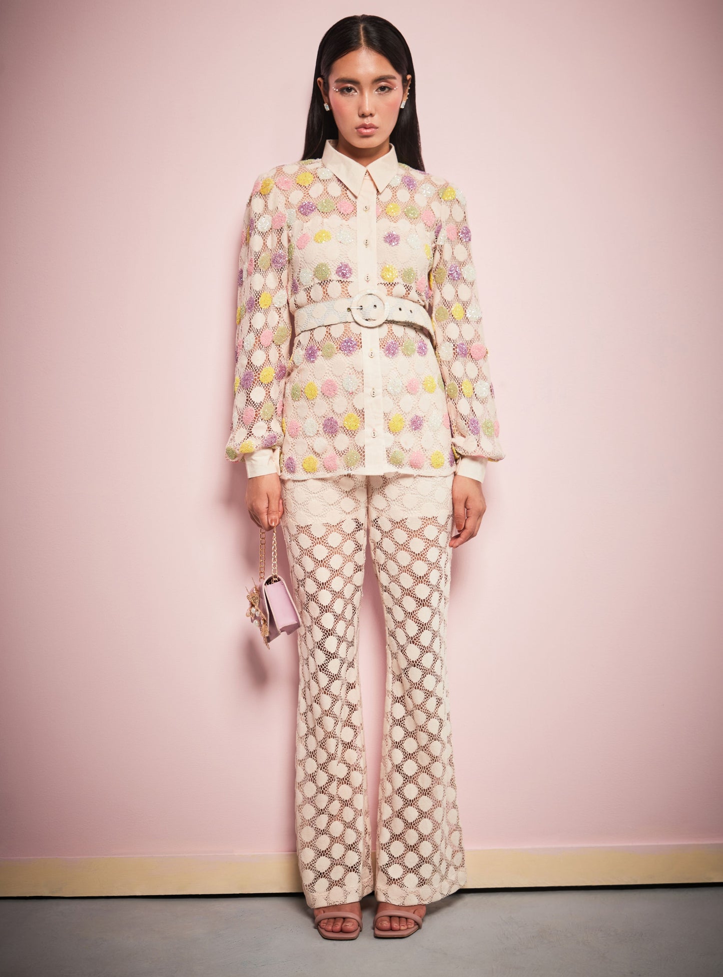 The Polka Cord Set