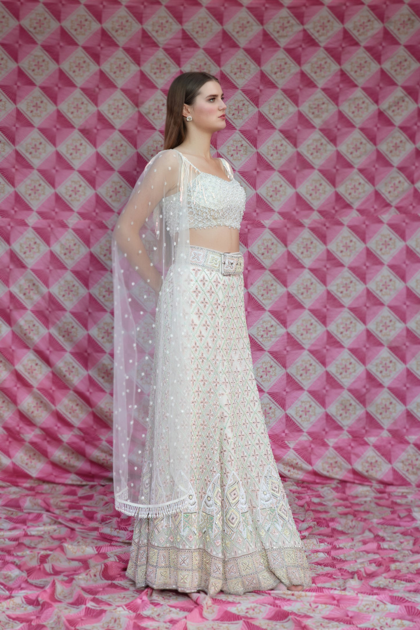 Rose Lily Lehenga
