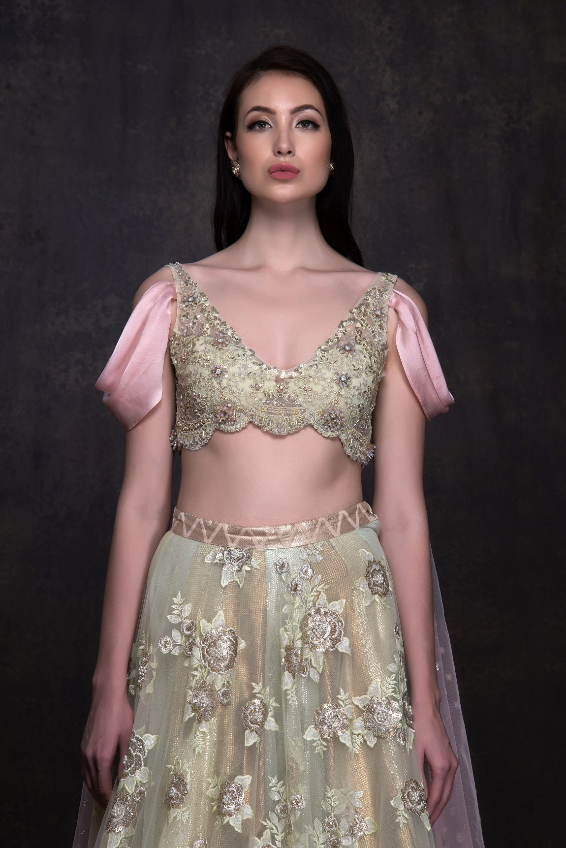Chandramalika - The Chrysanthemum Lehenga