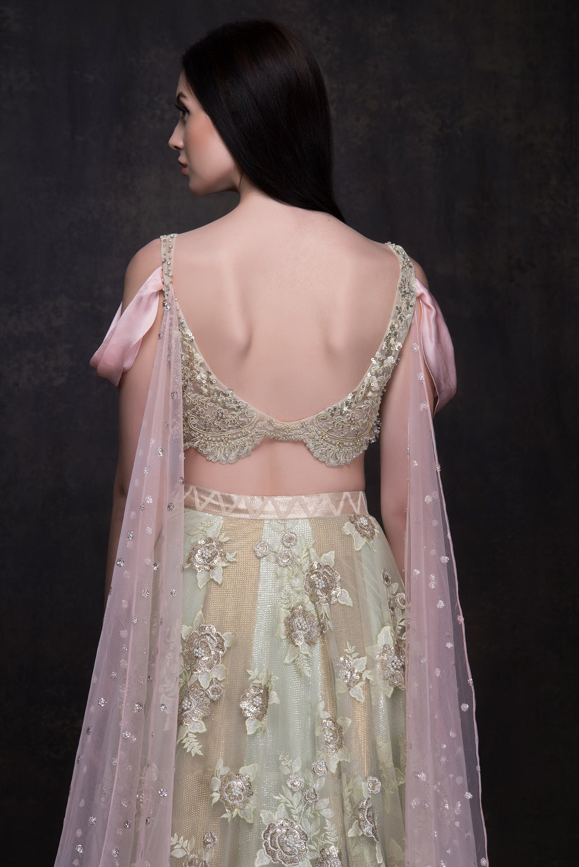 Chandramalika - The Chrysanthemum Lehenga