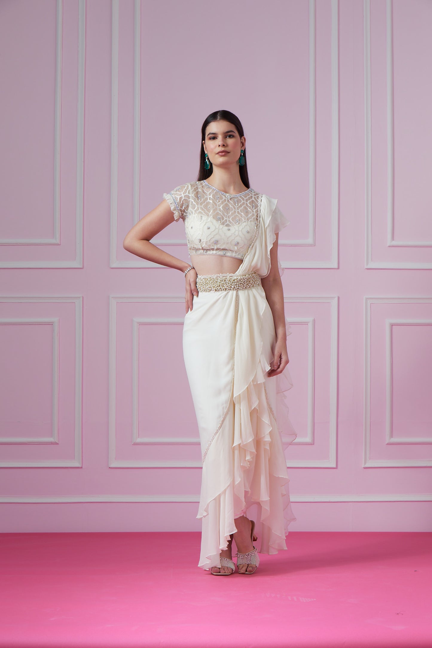 The Margherita Saree
