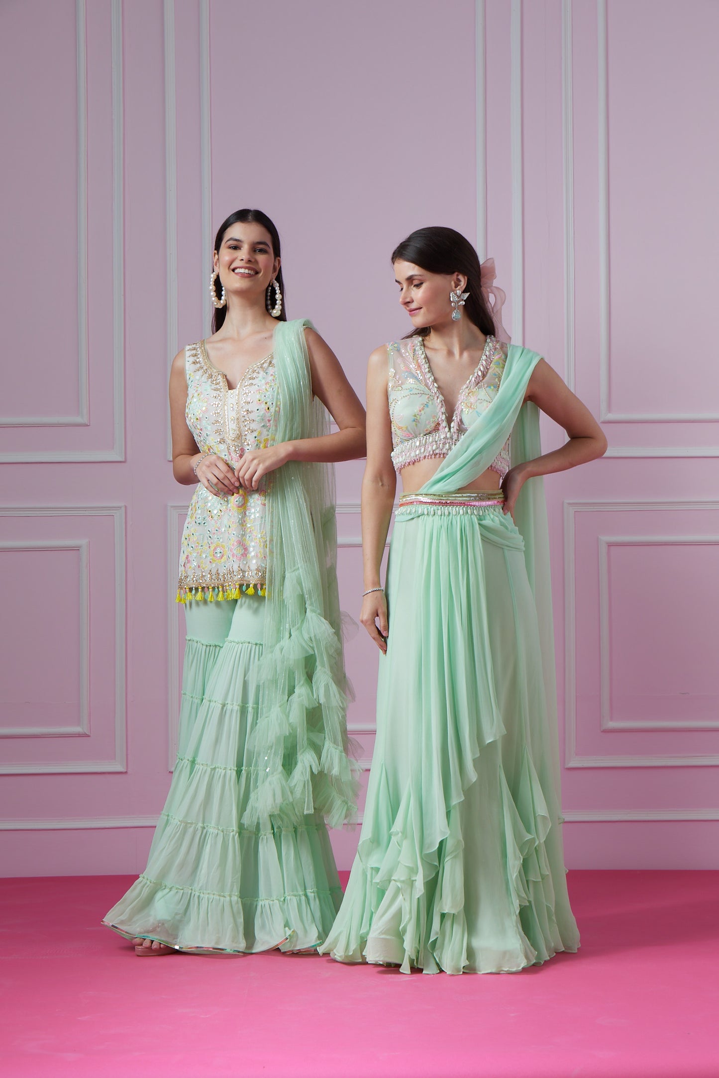 The Bay Breeze Gharara