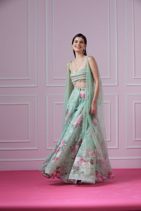 Malibu Sharara Set
