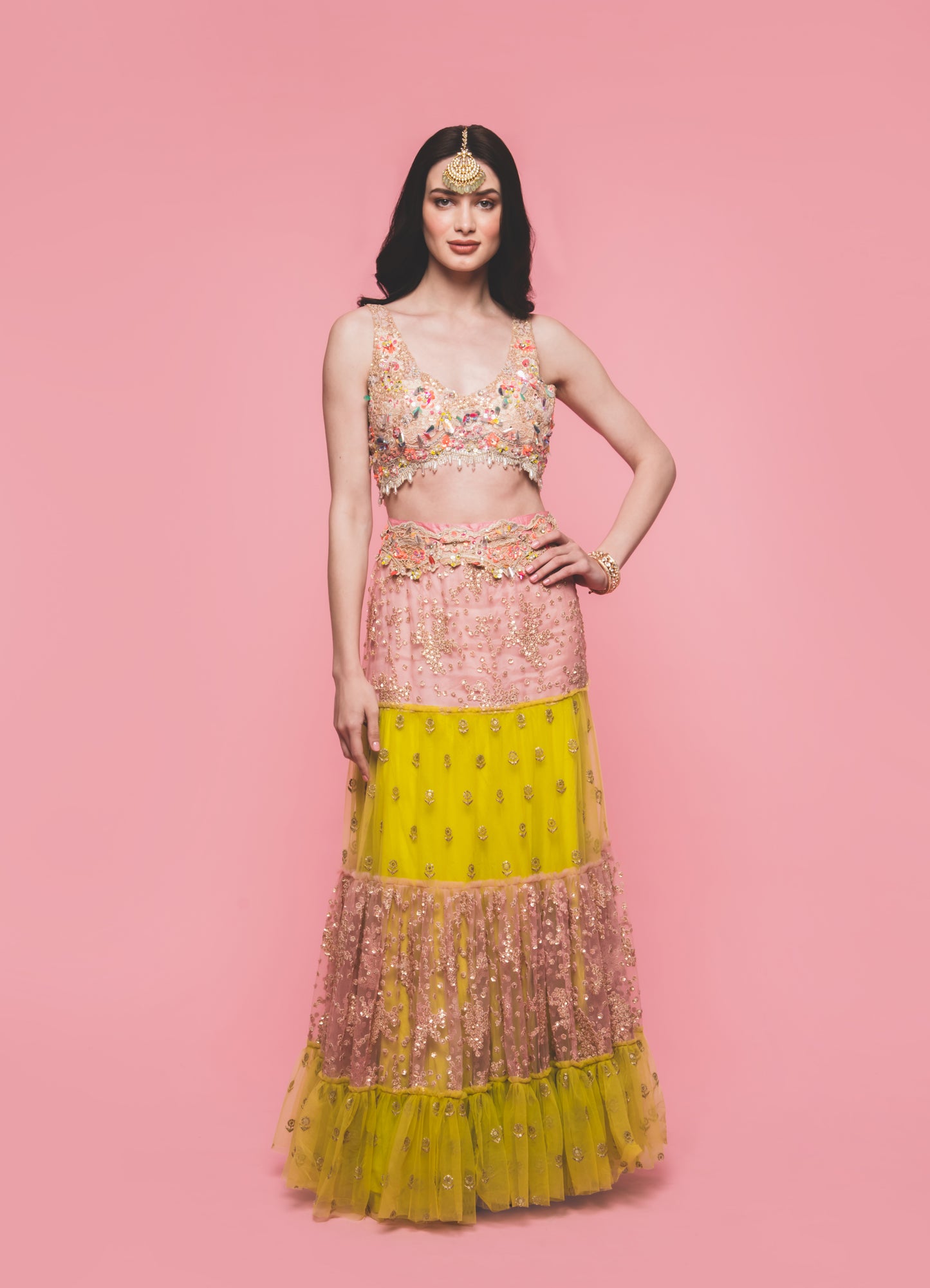 The Marshmallow Lehenga