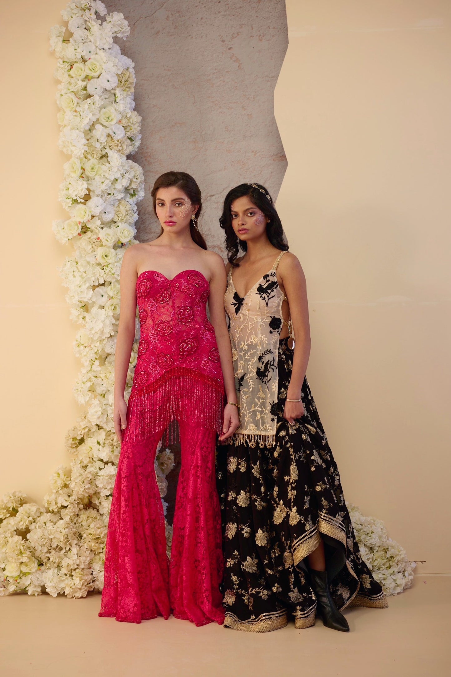 The Midnight Lehenga Set