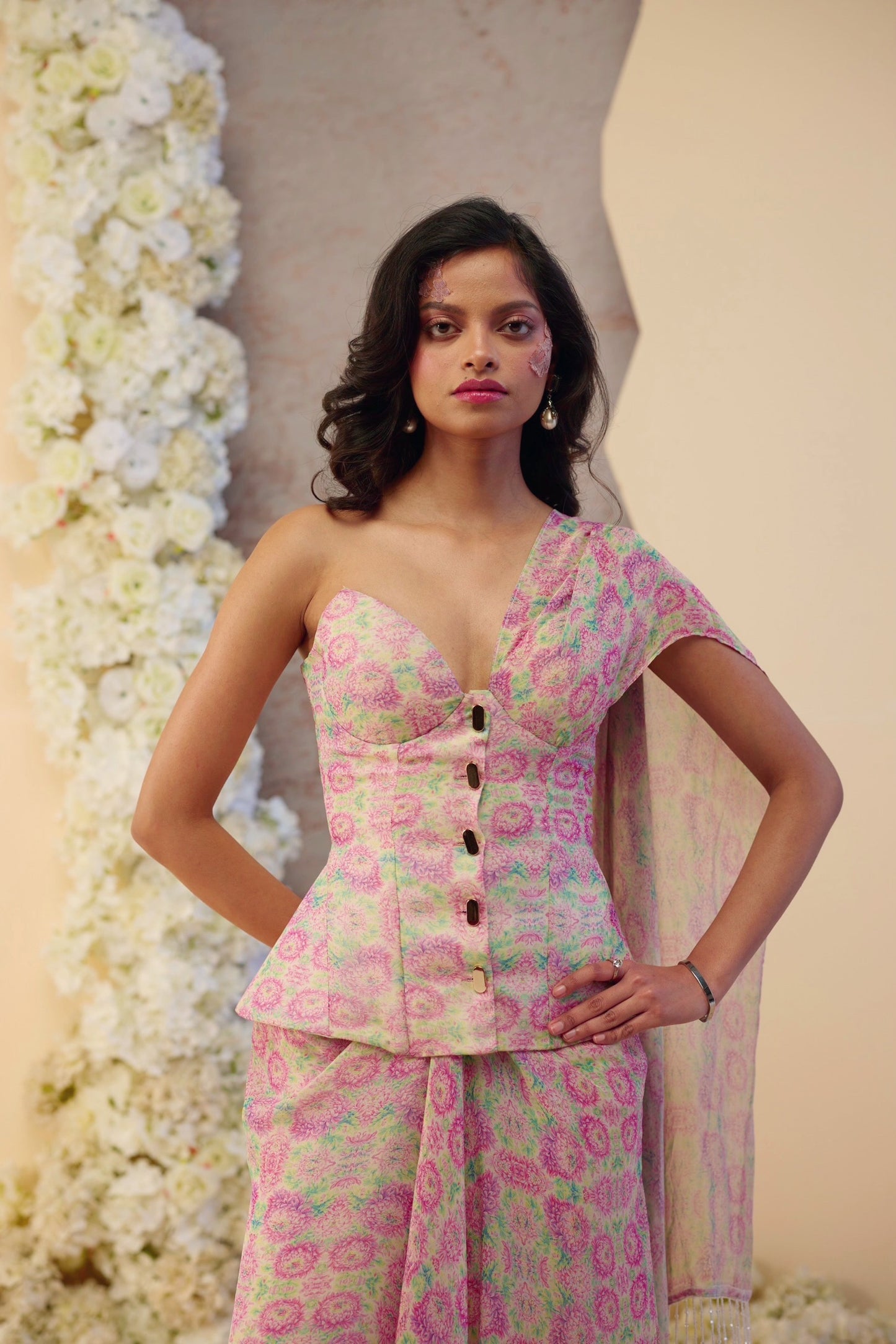 The Petal Pop draped Saree