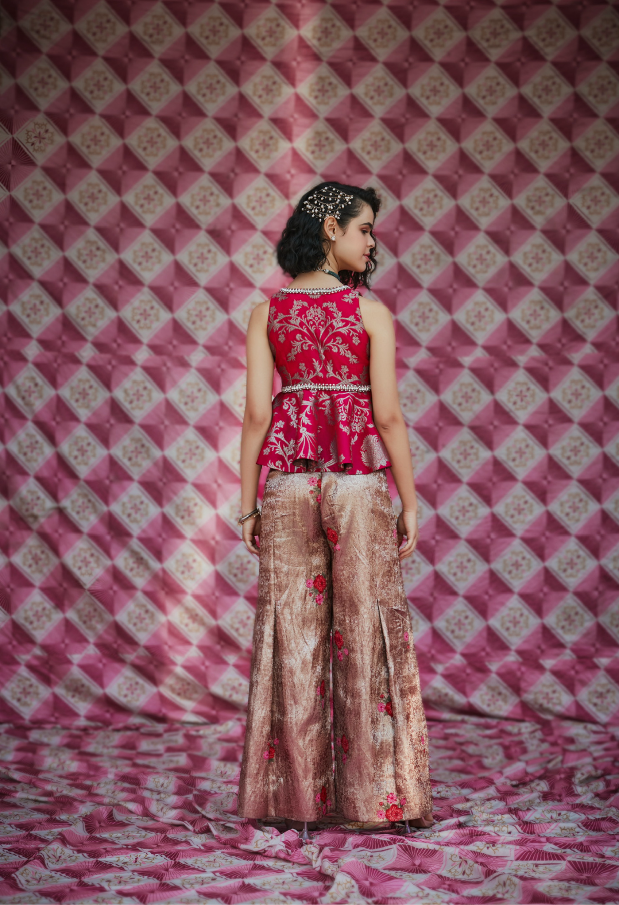The Crimson Pant set