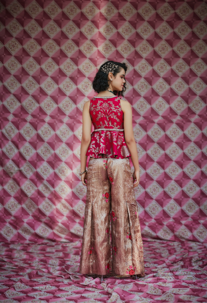 The Crimson Pant set