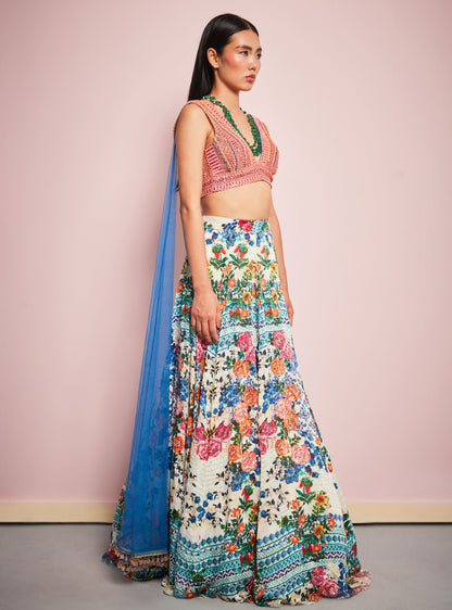 The Positano Lehenga