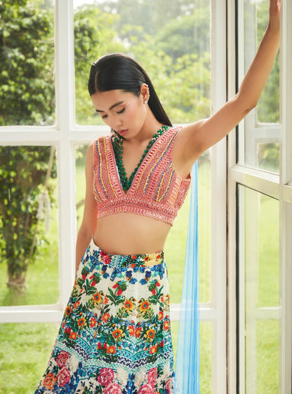 The Positano Lehenga