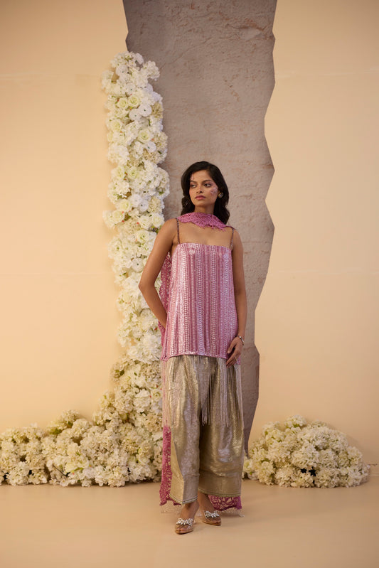 The Lilac Fringe Salwar Set