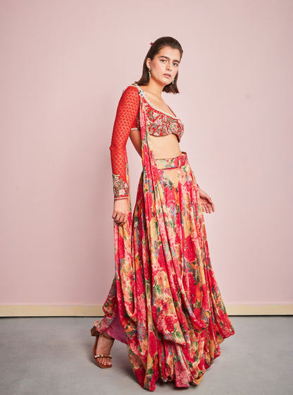 The Sorrento Lehenga