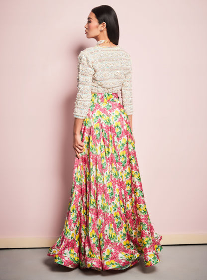 The Beauganvilla Skirt