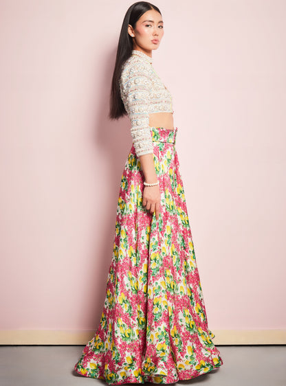 The Beauganvilla Skirt