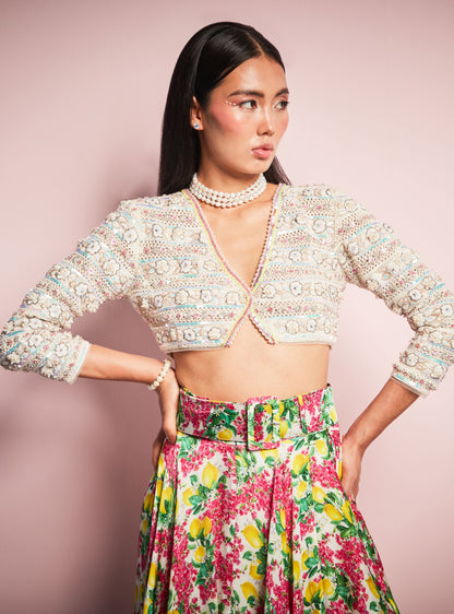 The Beauganvilla Skirt