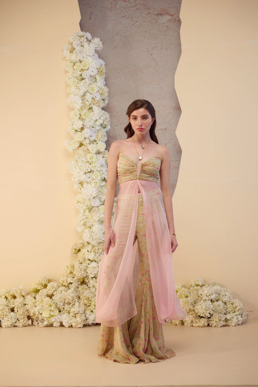 Petaline Draped Set
