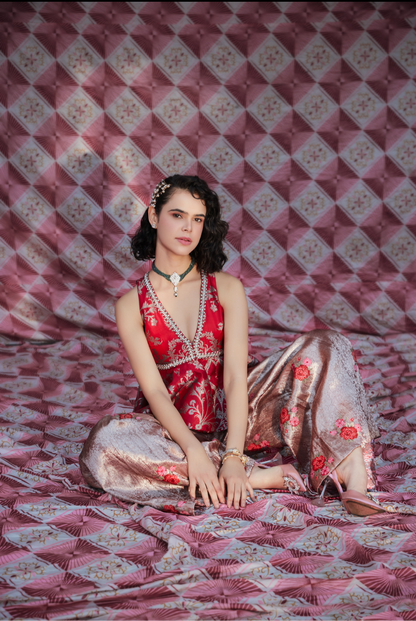 The Crimson Pant set