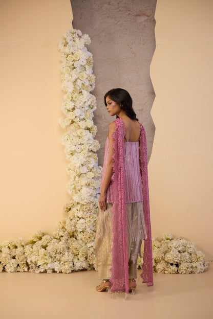 The Lilac Fringe Salwar Set