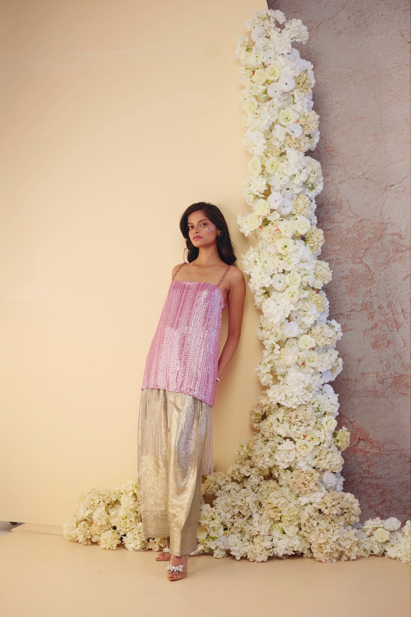 The Lilac Fringe Salwar Set