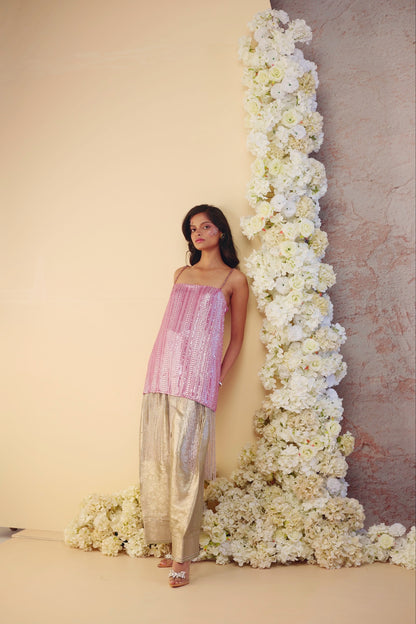 The Lilac Fringe Salwar Set