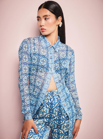 The  Azure Mosaic Cord Set