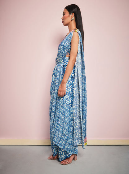 The Amalfi Draped Saree