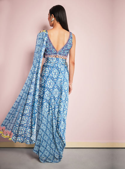 The Amalfi Draped Saree