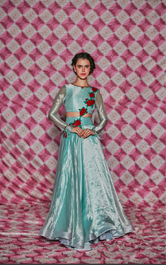 The Rosy Lehenga