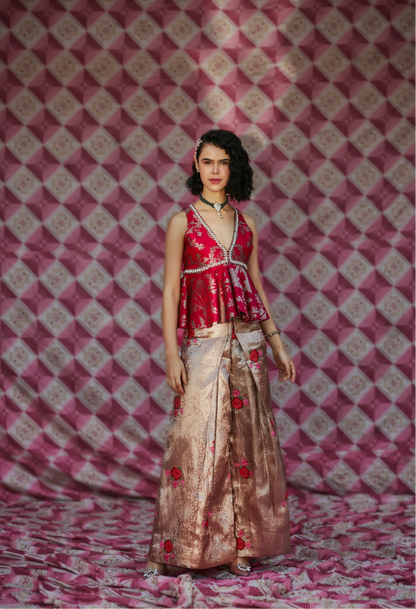 The Crimson Pant set