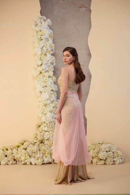 Petaline Draped Set