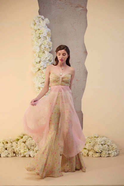 Petaline Draped Set
