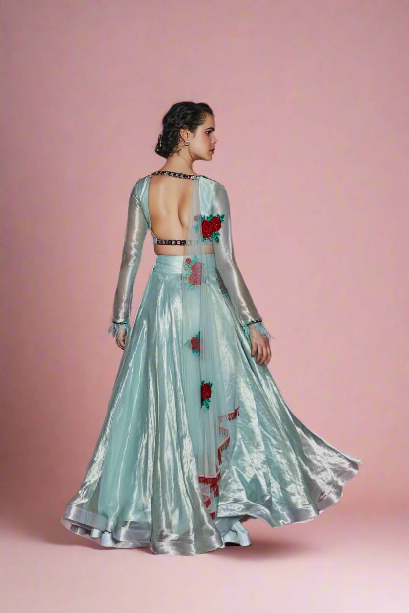 The Rosy Lehenga