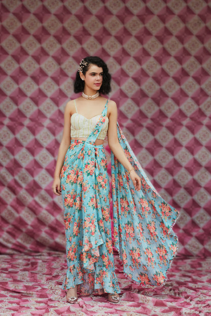 The Rosa Saree