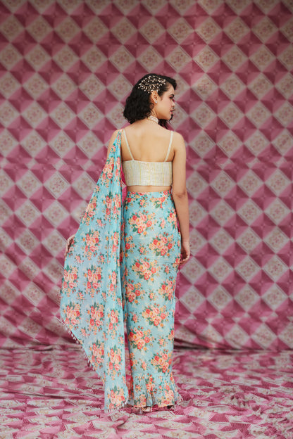 The Rosa Saree