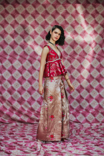 The Crimson Pant set
