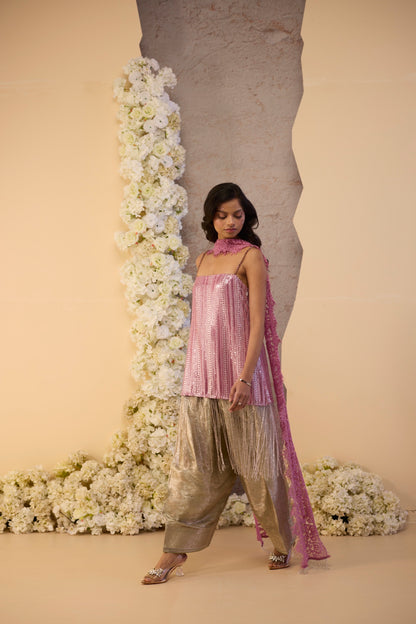The Lilac Fringe Salwar Set
