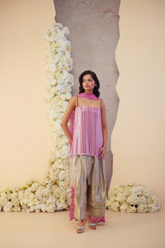 The Lilac Fringe Salwar Set
