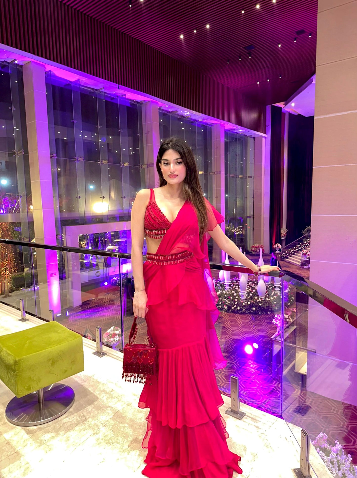 The Sangria Saree