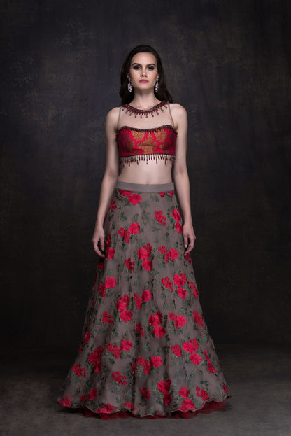 Gulab - The Rose Lehenga