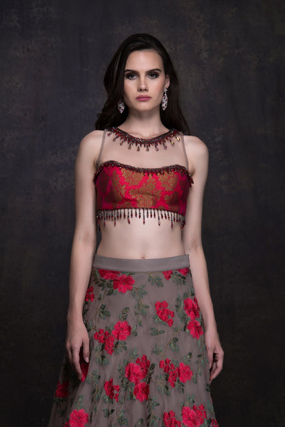 Gulab - The Rose Lehenga