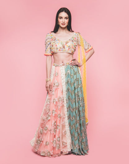 The Rainbow Sprinkles Lehenga