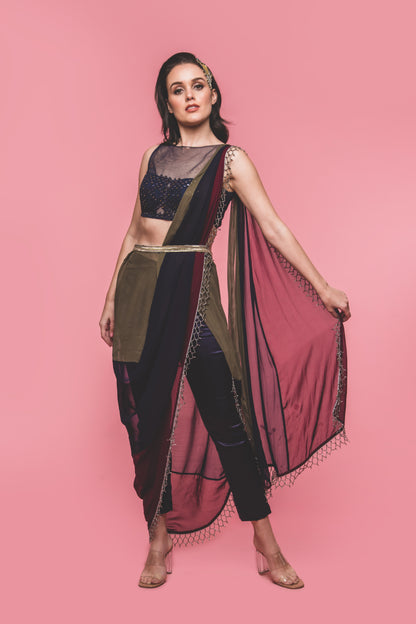 The Meringue Saree