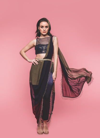 The Meringue Saree